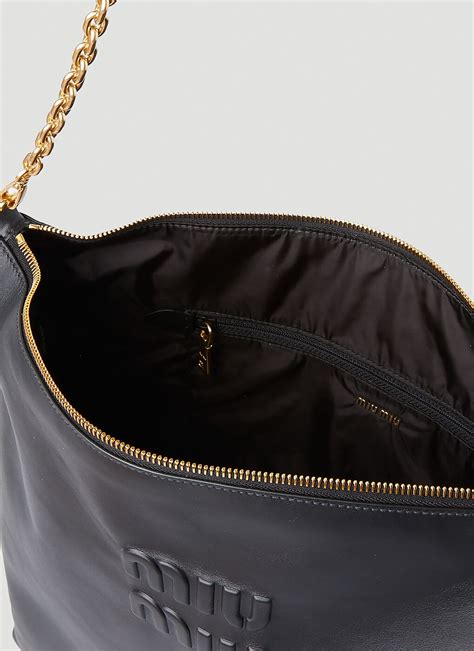 miu miu softy shoulder bag